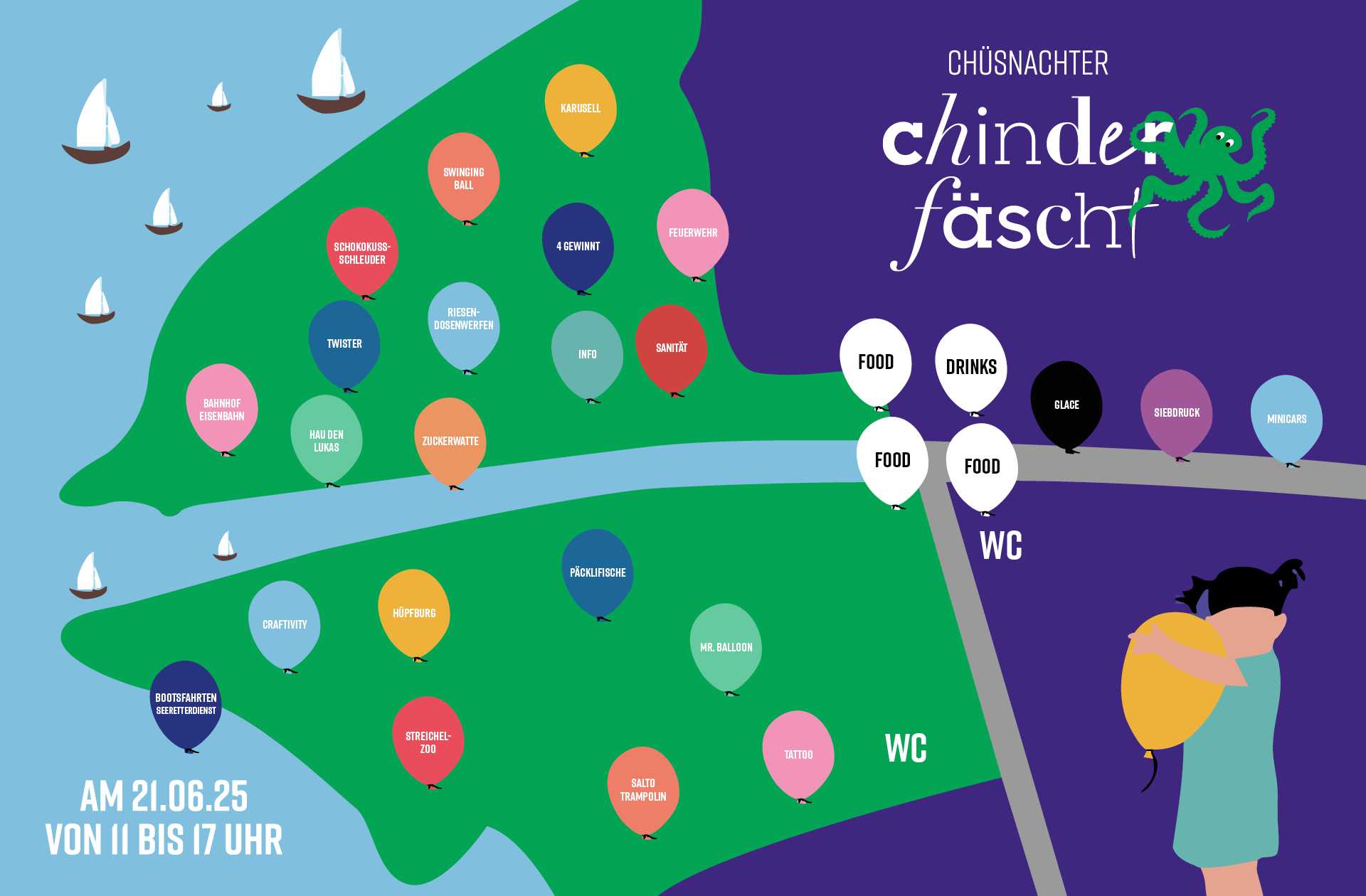 Chünachter Chinderfäscht 2025 Plan